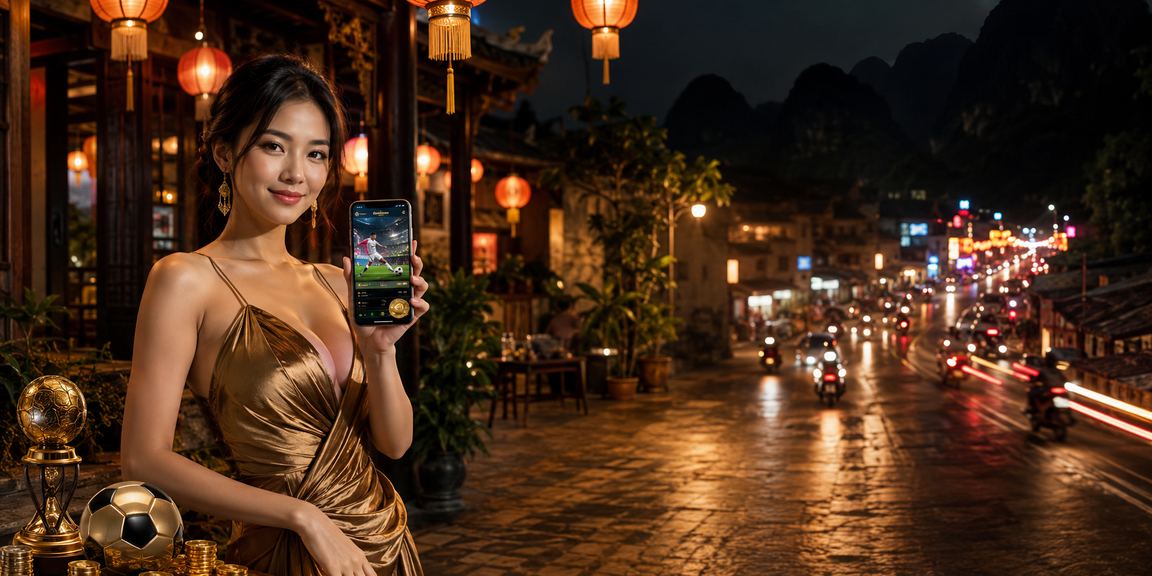 Người hâm mộ cá cược bóng đá tại chợ đêm Ninh Bình